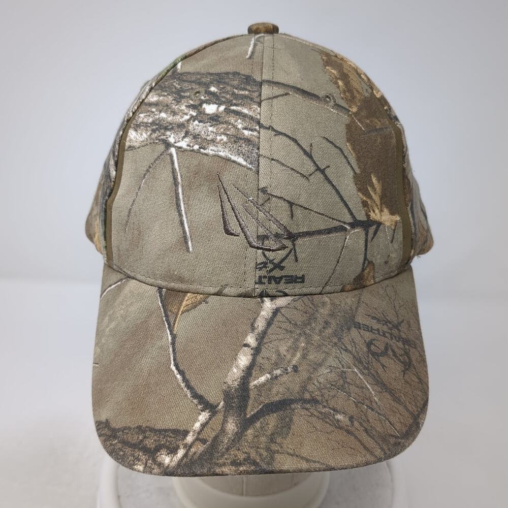 Realtree Strapback Baseball Cap Multi One Size Adjustable Camo 6 Panel Powercap - Picture 2 of 10